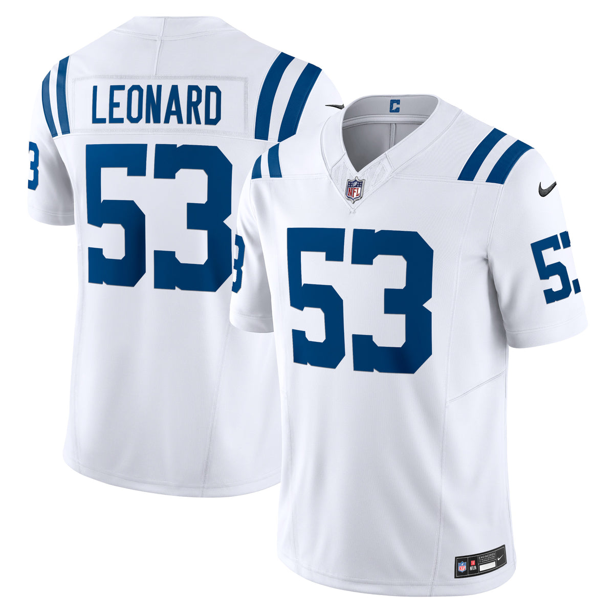 Shaquille Leonard Indianapolis Colts Nike Vapor F.U.S.E. Limited Jersey   White