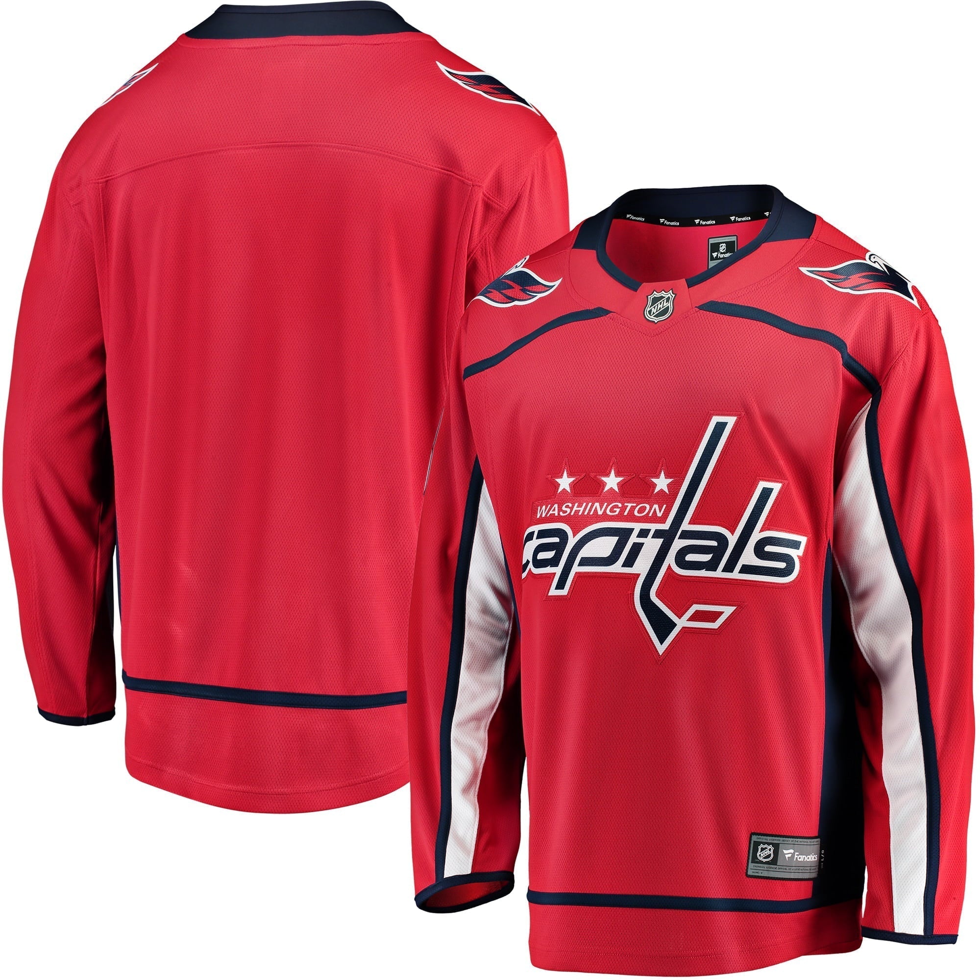Men's Fanatics Branded Red Washington Capitals Breakaway Home Jersey