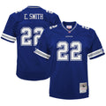 Emmitt Smith Dallas Cowboys Mitchell   Ness Youth Retired Player Legacy Jersey   Navy