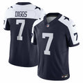 Men s Nike Trevon Diggs Navy Dallas Cowboys Vapor F.U.S.E. Limited Jersey