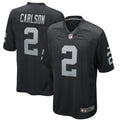 Daniel Carlson Las Vegas Raiders Nike Game Player Jersey   Black