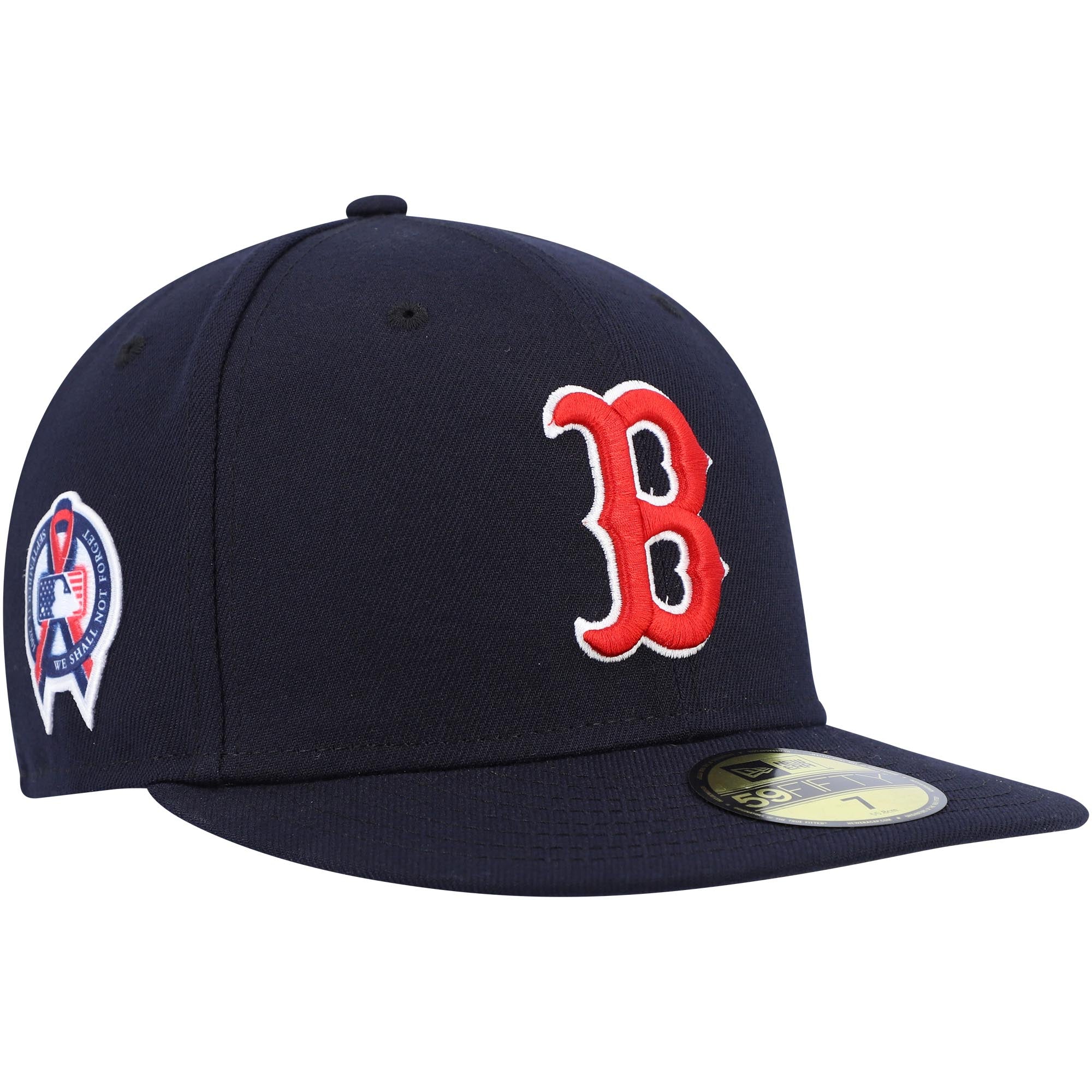 Boston Red Sox New Era 9/11 Memorial Side Patch 59FIFTY Fitted Hat - Navy