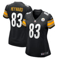 Women s Nike Connor Heyward Black Pittsburgh Steelers Game Player Jersey