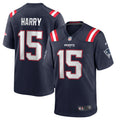 N Keal Harry New England Patriots Nike Game Jersey   Navy