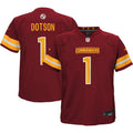 Jahan Dotson Washington Commanders Nike Preschool Game Jersey   Burgundy