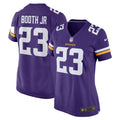 Women s Nike Andrew Booth Jr. Purple Minnesota Vikings Player Game Jersey