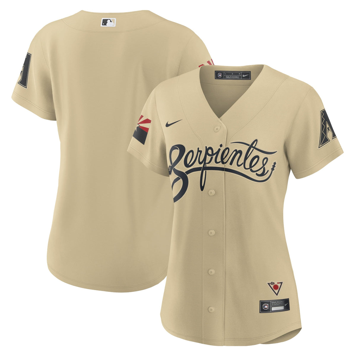 Women's Nike Sand Arizona Diamondbacks City Connect Replica Jersey