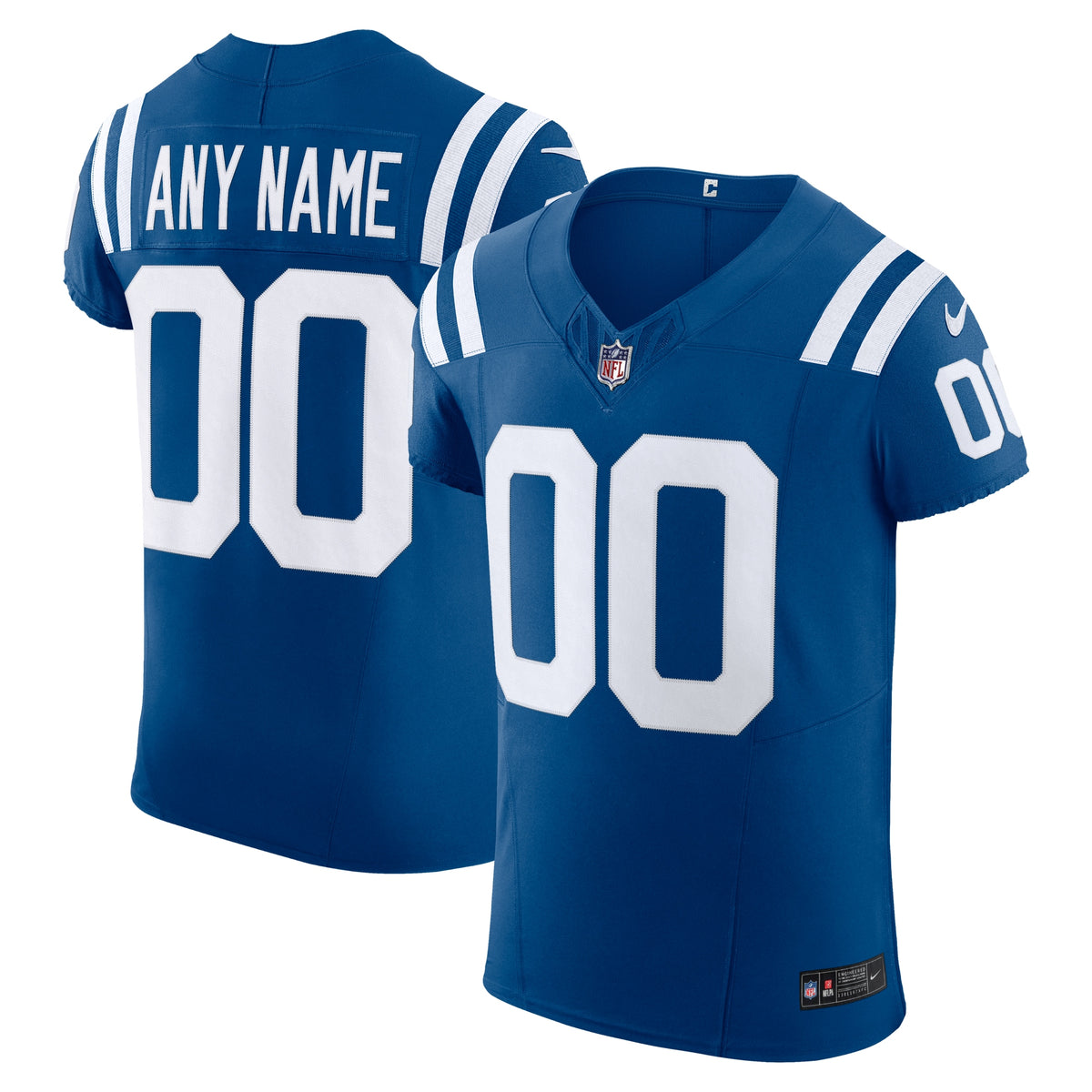 Indianapolis Colts Nike Vapor F.U.S.E. Elite Custom Jersey   Royal