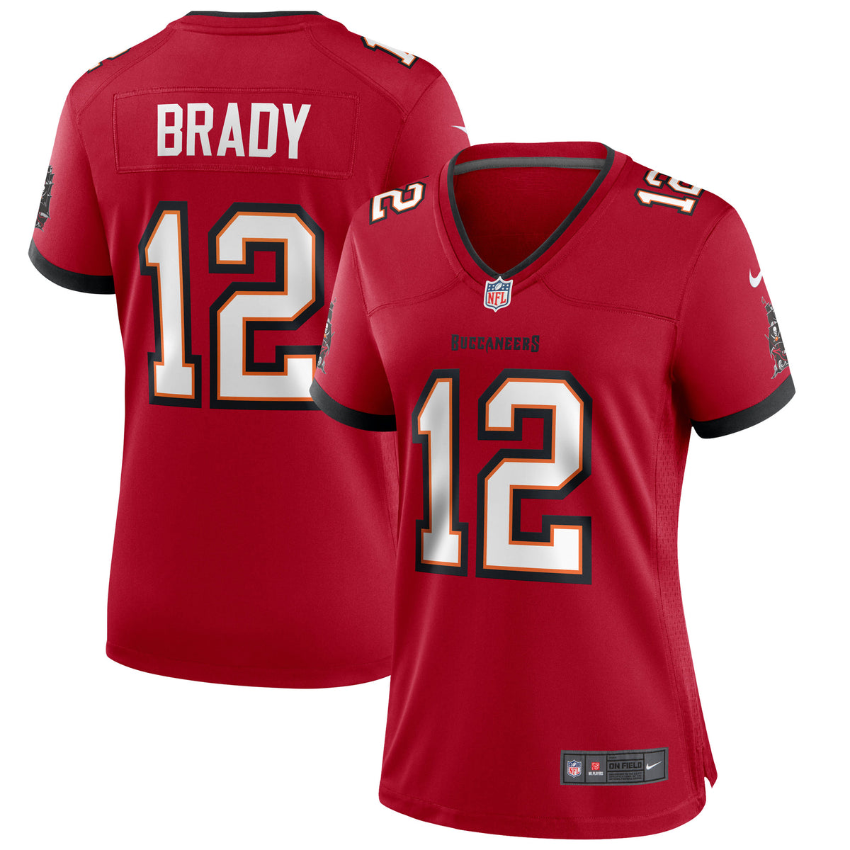 Tom Brady Tampa Bay Buccaneers Nike Women s Game Jersey   Red