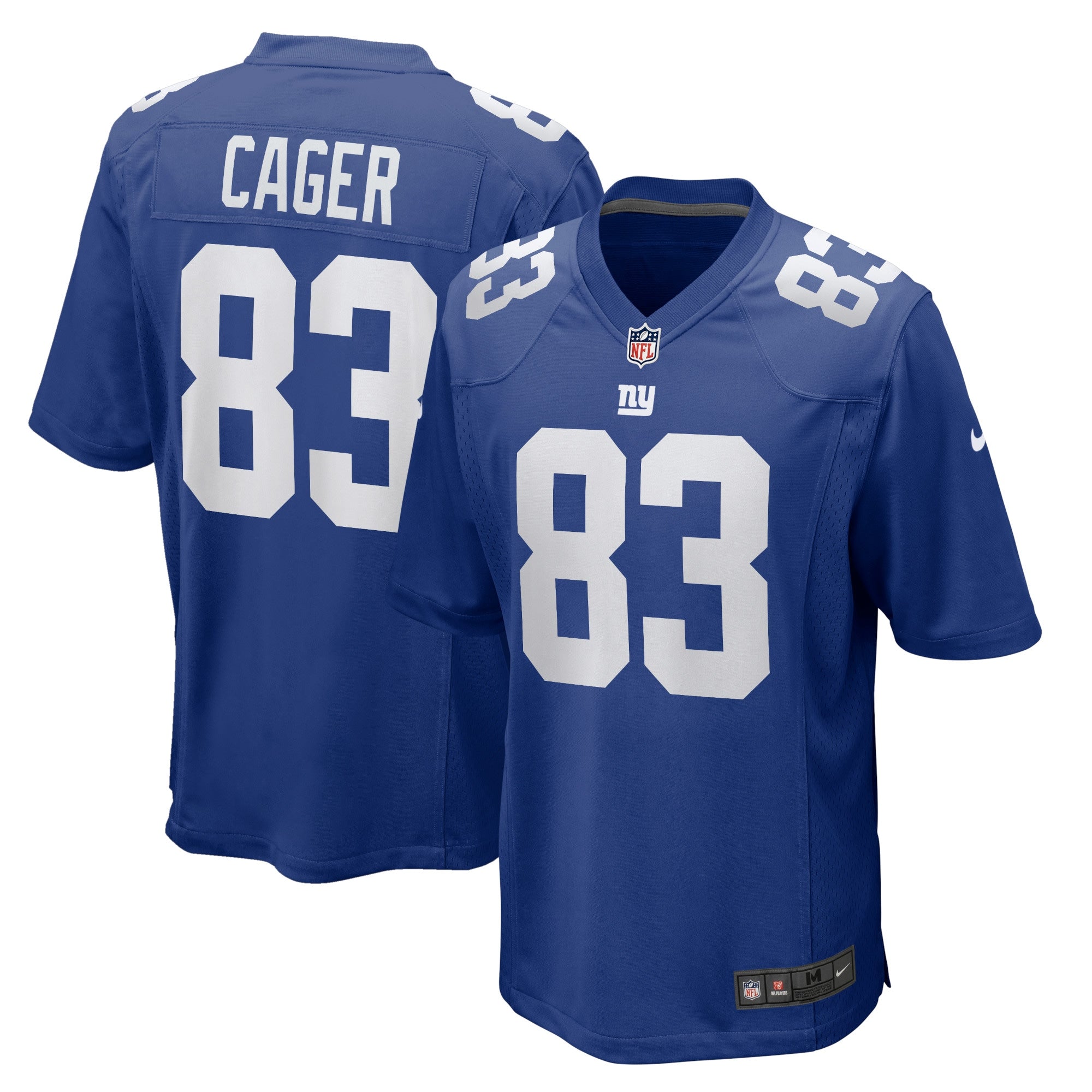 Lawrence Cager New York Giants Nike Home Game Player Jersey Royal