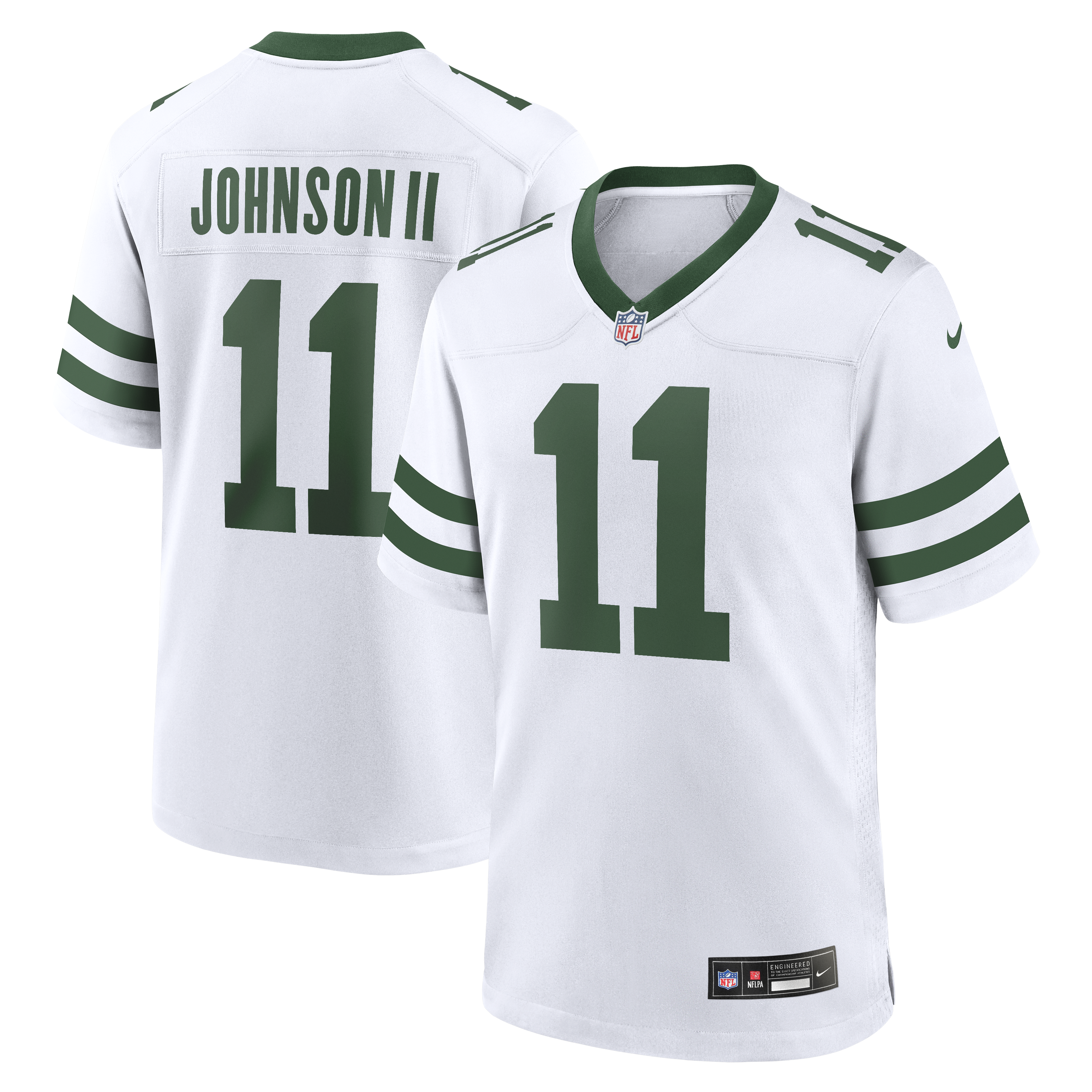 Jermaine Johnson II New York Jets Nike Alternate Game Jersey   Spotlight White