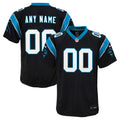 Carolina Panthers Nike Youth Custom Game Jersey   Black