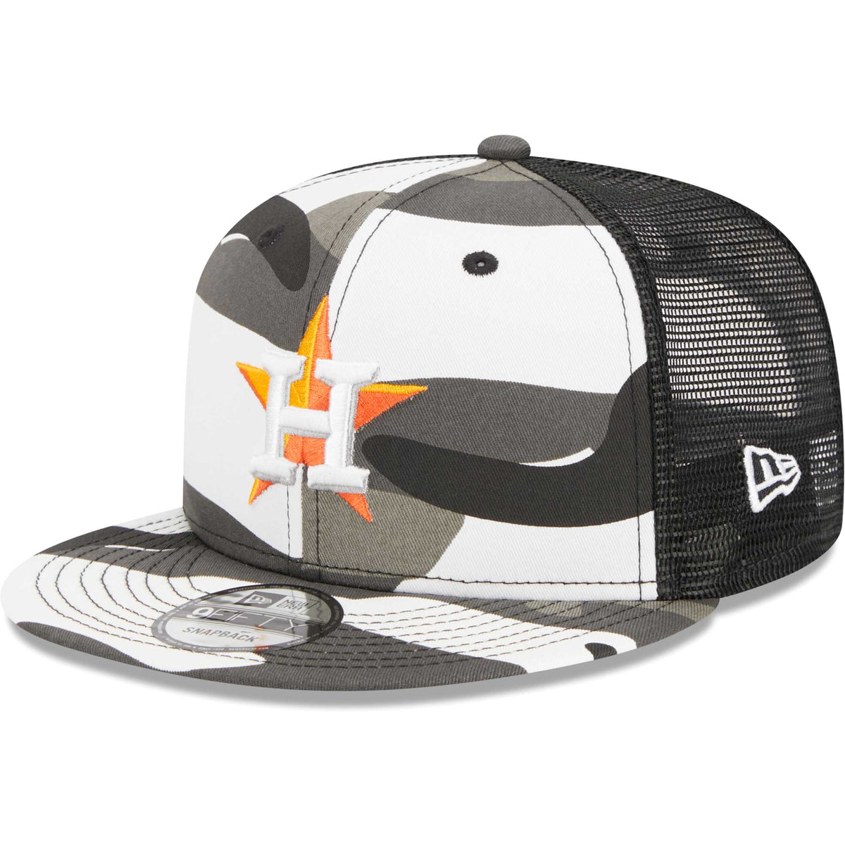 Houston Astros New Era Urban Camo Trucker 9FIFTY Snapback Hat - Camo