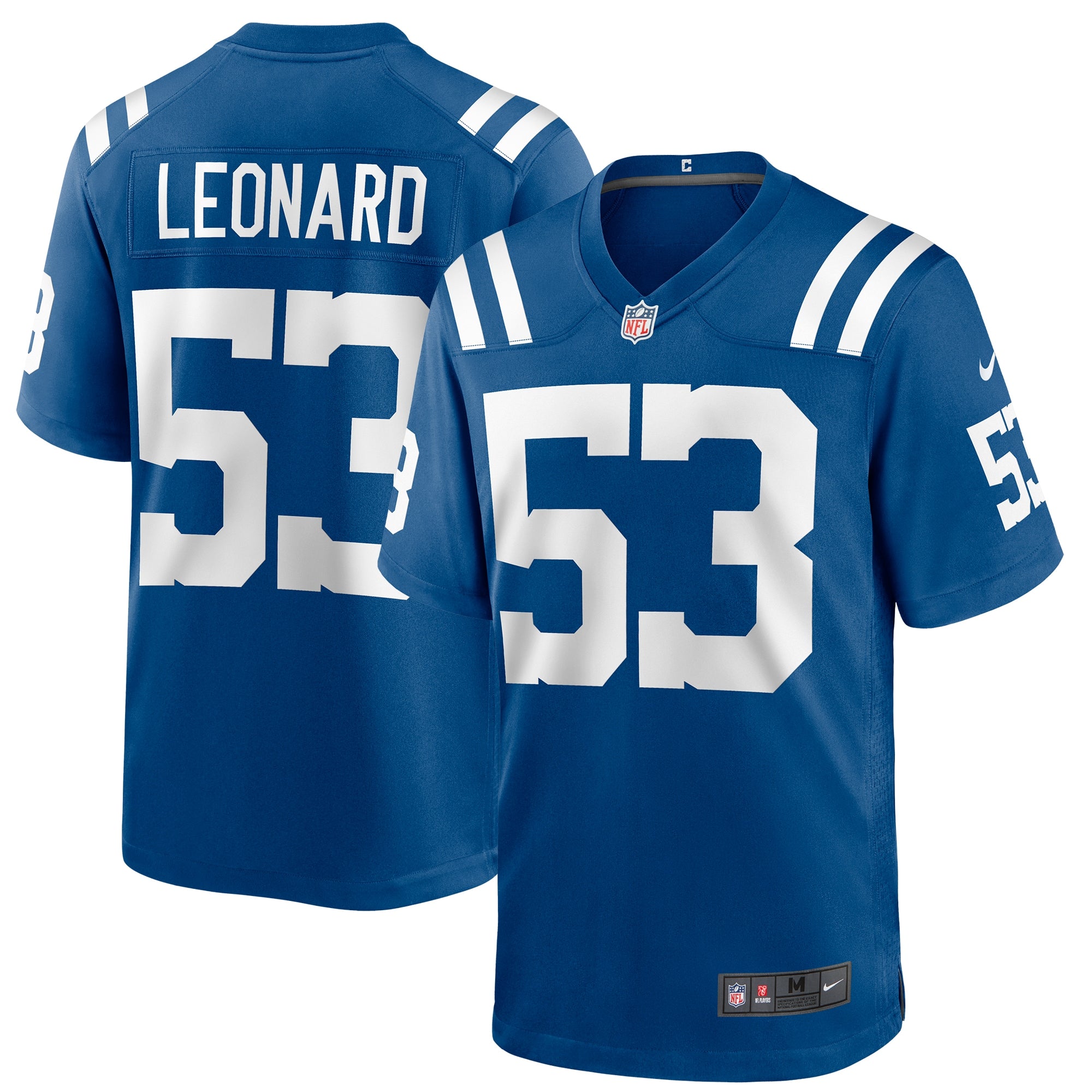 Shaquille Leonard Indianapolis Colts Nike Game Jersey   Royal