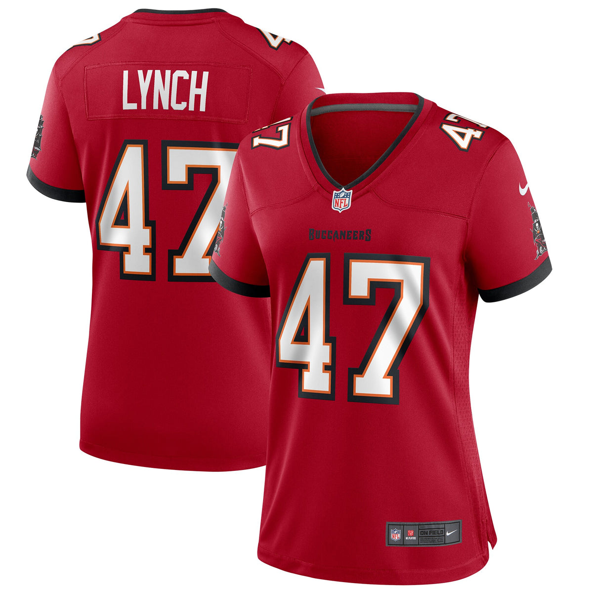 John Lynch Tampa Bay Buccaneers Nike Women s Game Retired Player Jersey   Red