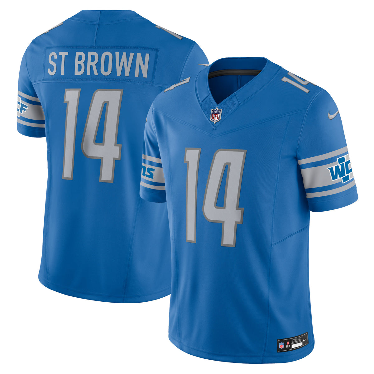 Amon-Ra St. Brown Detroit Lions Nike Vapor F.U.S.E. Limited Jersey   Blue