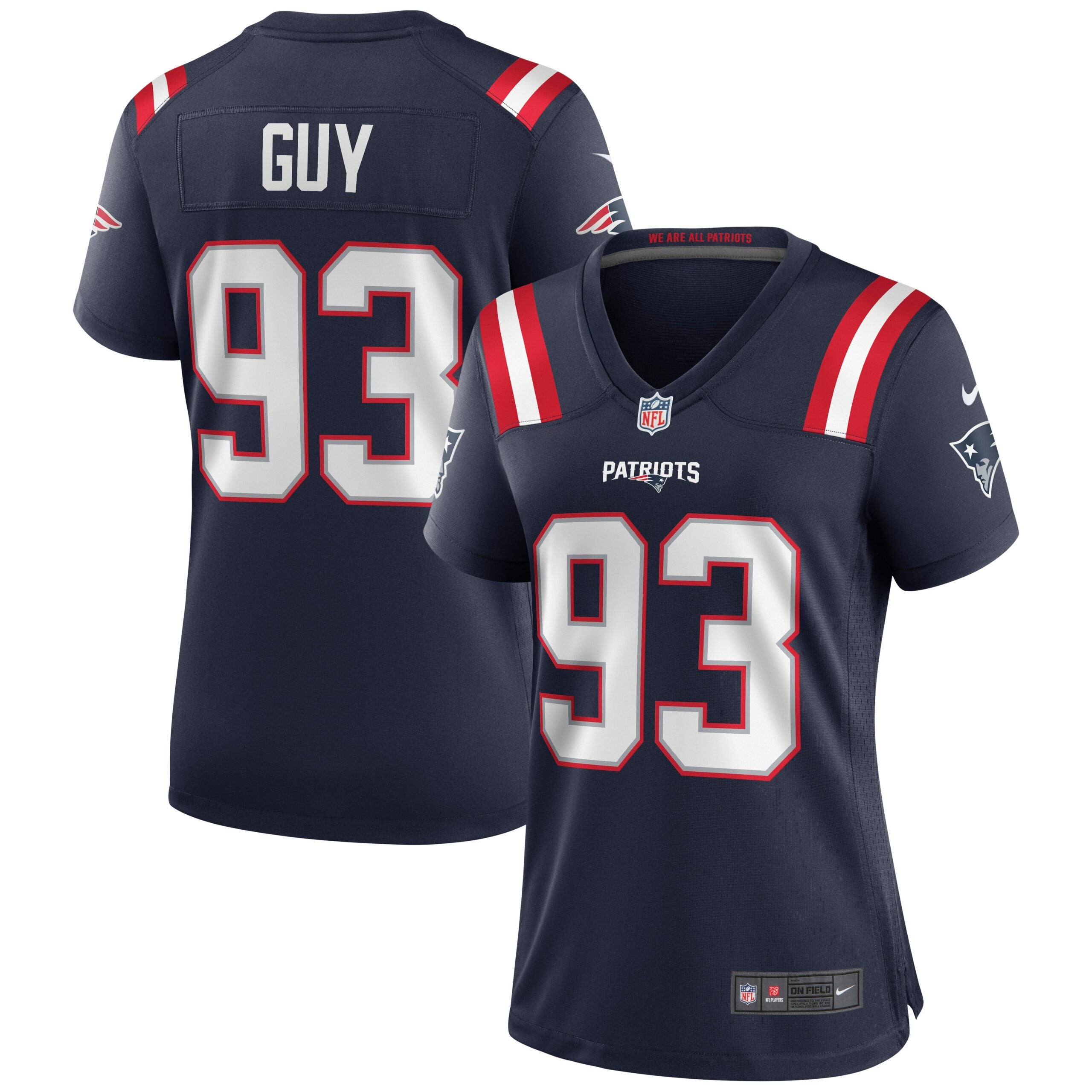 Lawrence Guy New England Patriots Nike Women s Game Jersey   Navy
