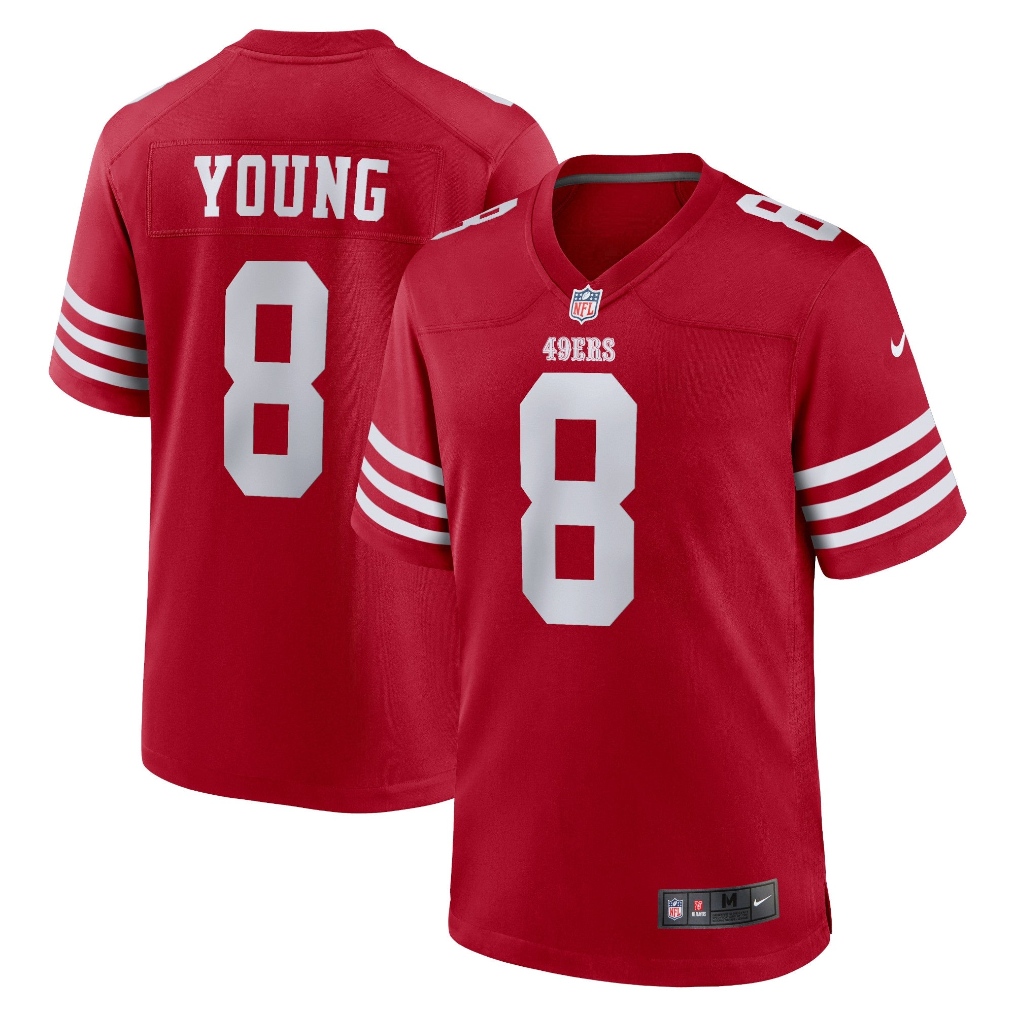 Steve Young San Francisco 49ers Nike Retired Player Game Jersey   Scarlet