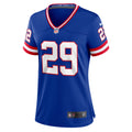 Xavier McKinney New York Giants Nike Women s Classic Player Game Jersey Royal