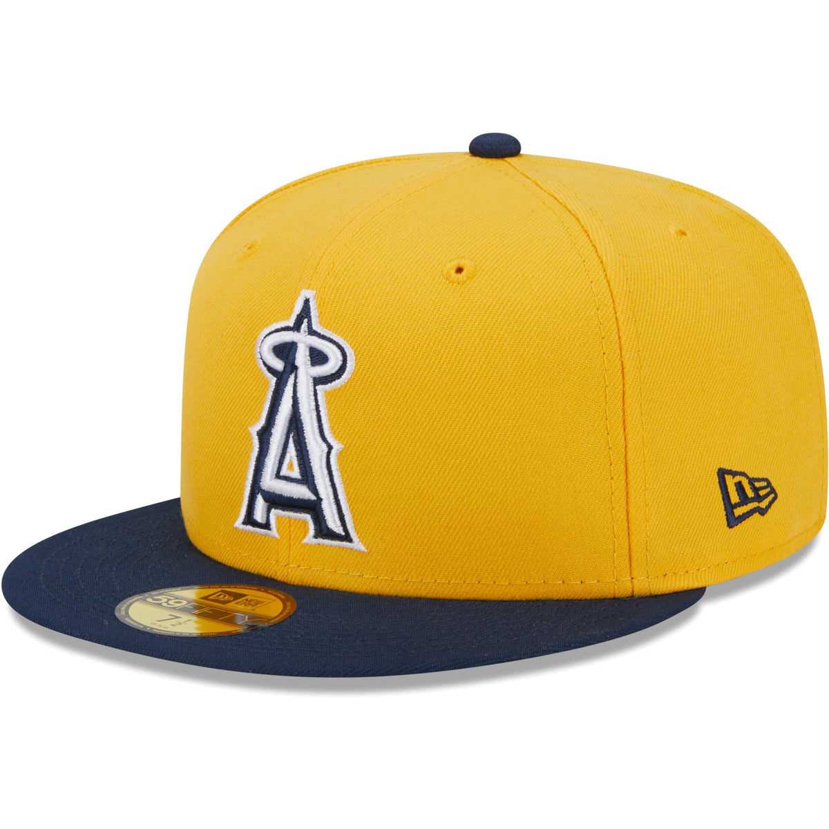 Los Angeles Angels New Era Two-Tone Color Pack 59FIFTY Fitted Hat - Gold