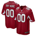 Arizona Cardinals Nike Custom Game Jersey   Cardinal