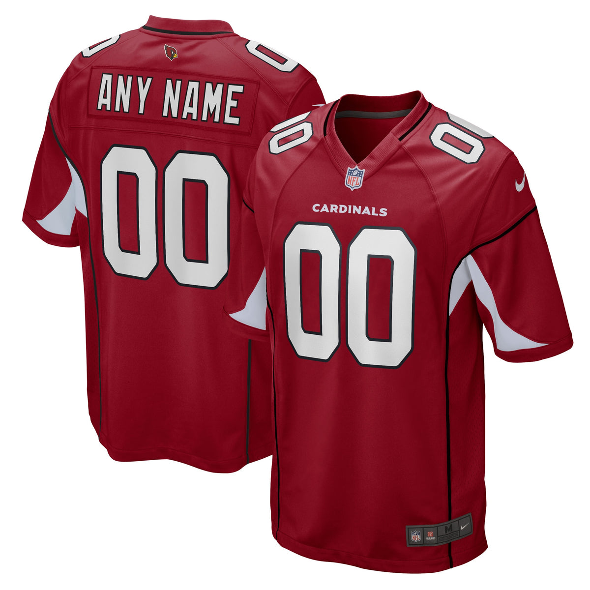 Arizona Cardinals Nike Custom Game Jersey   Cardinal