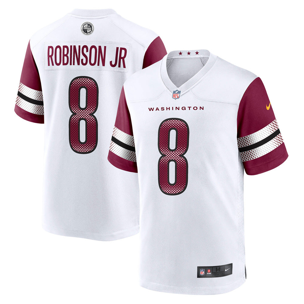 Youth Washington Commanders Brian Robinson Jr. Game Jersey   White