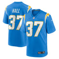 Men s Nike Kemon Hall Powder Blue Los Angeles Chargers Game Jersey