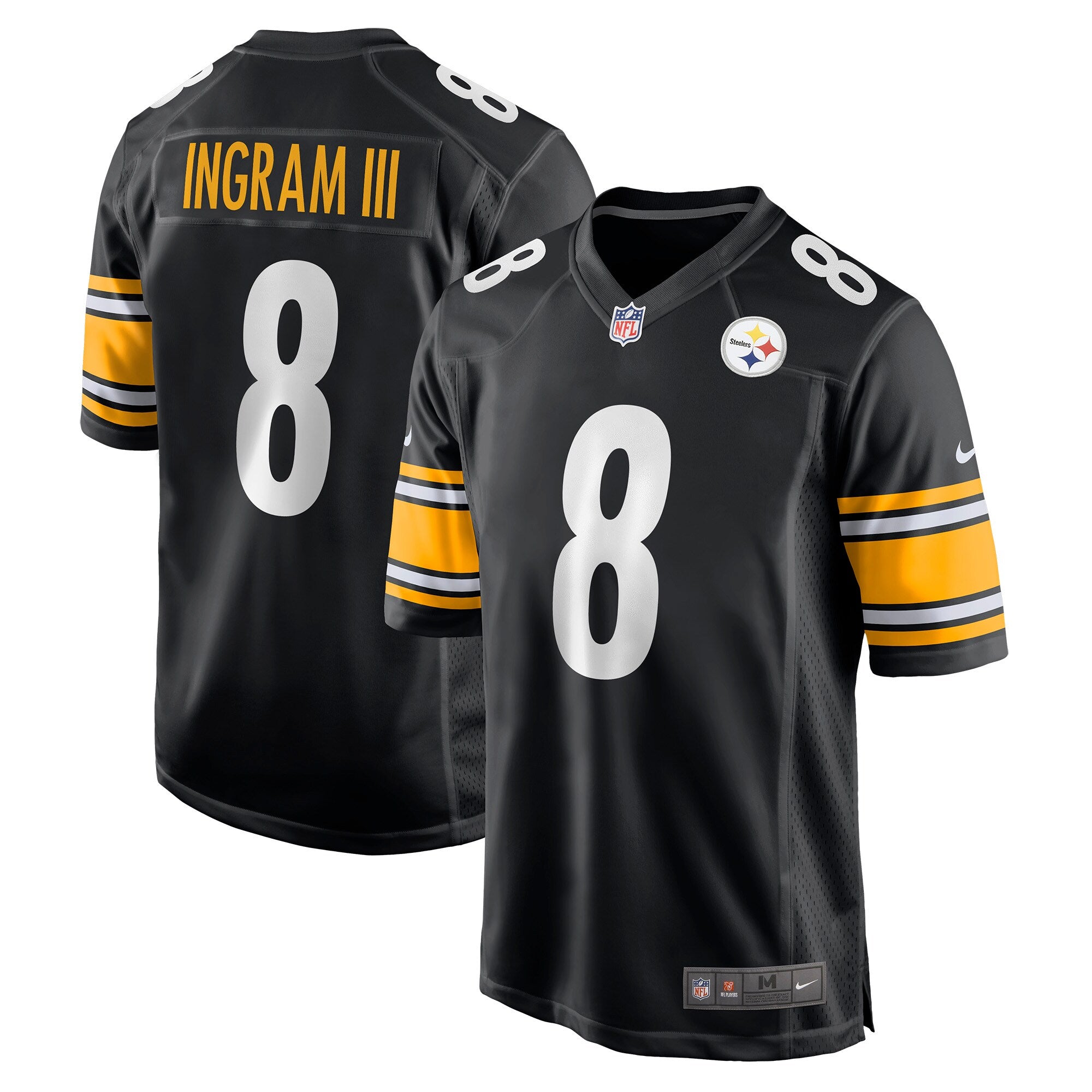 Melvin Ingram III Pittsburgh Steelers Nike Game Jersey   Black