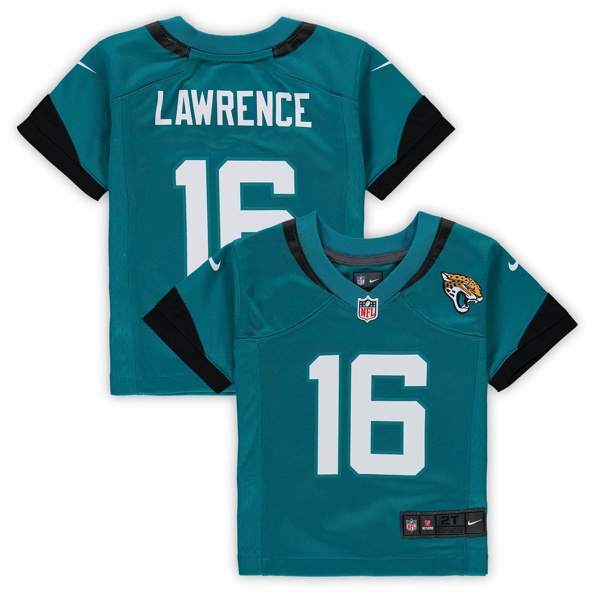 Trevor Lawrence Jacksonville Jaguars Nike Toddler Game Jersey   Teal