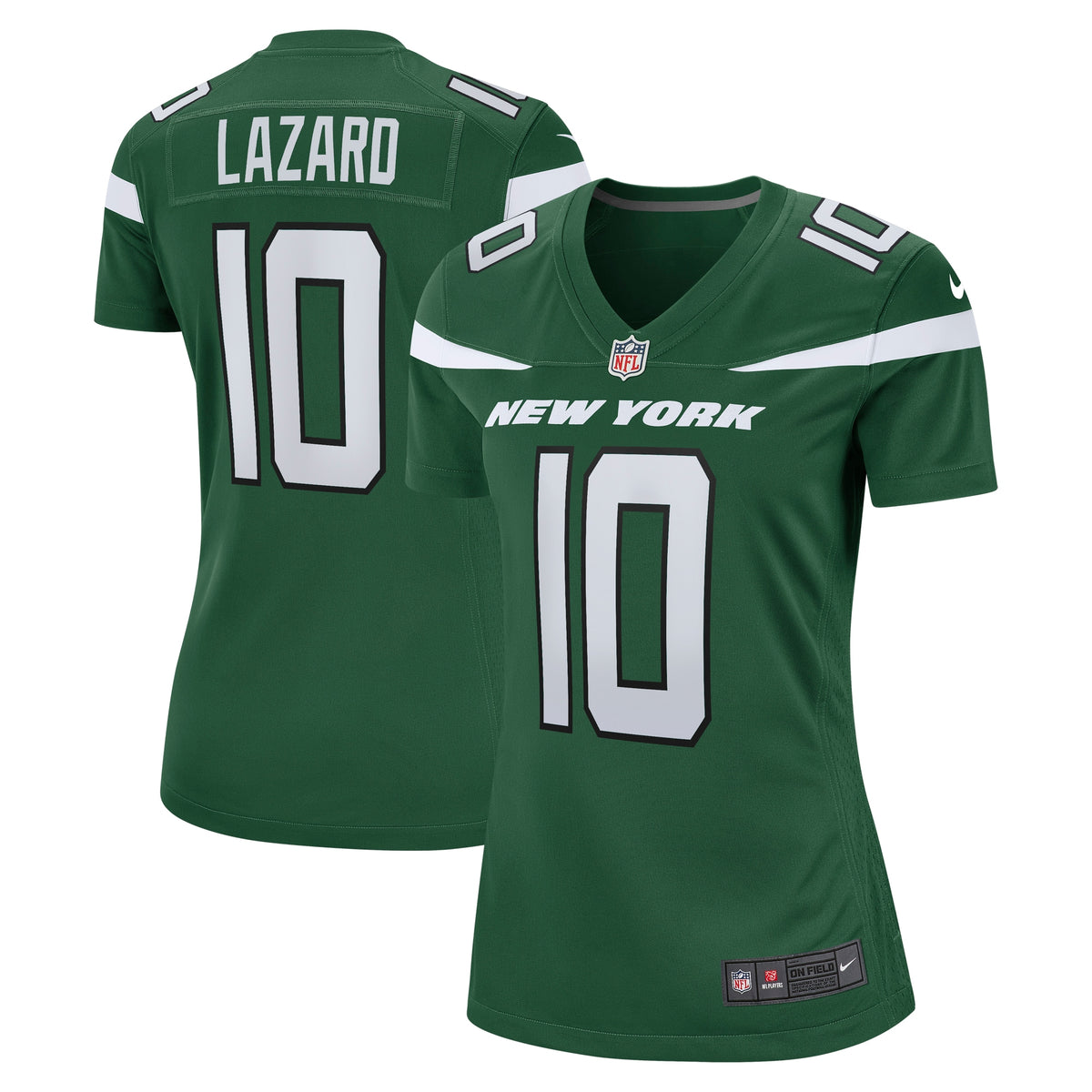 Allen Lazard New York Jets Nike Women s Game Player Jersey   Gotham Green