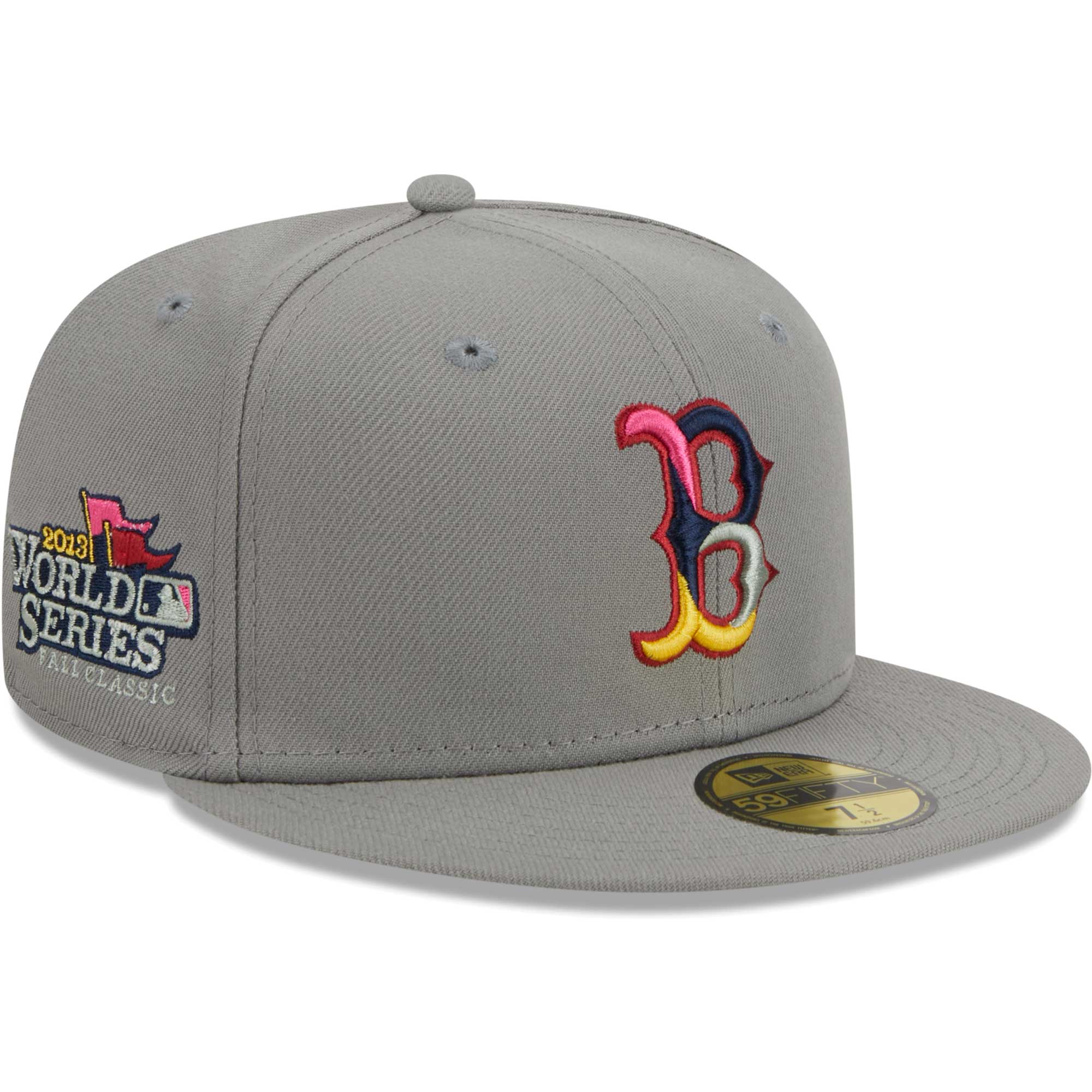 Boston Red Sox New Era Color Pack 59FIFTY Fitted Hat - Gray