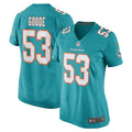 Women s Nike Cameron Goode Aqua Miami Dolphins Game Player Jersey