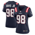 Women s Nike Carl Davis Jr. Navy New England Patriots Game Player Jersey