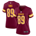Cam Sims Washington Commanders Nike Women s Game Jersey   Burgundy