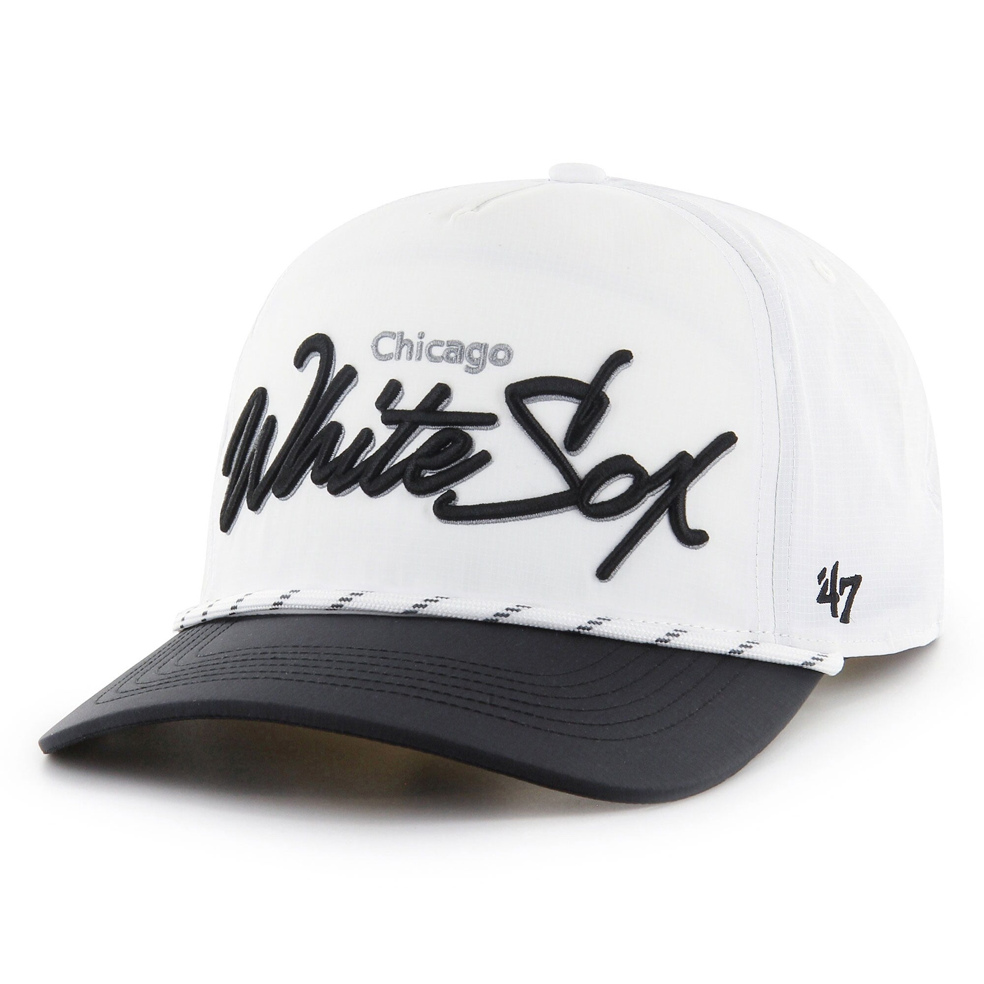 Chicago White Sox '47 Chamberlain Hitch Adjustable Hat - White