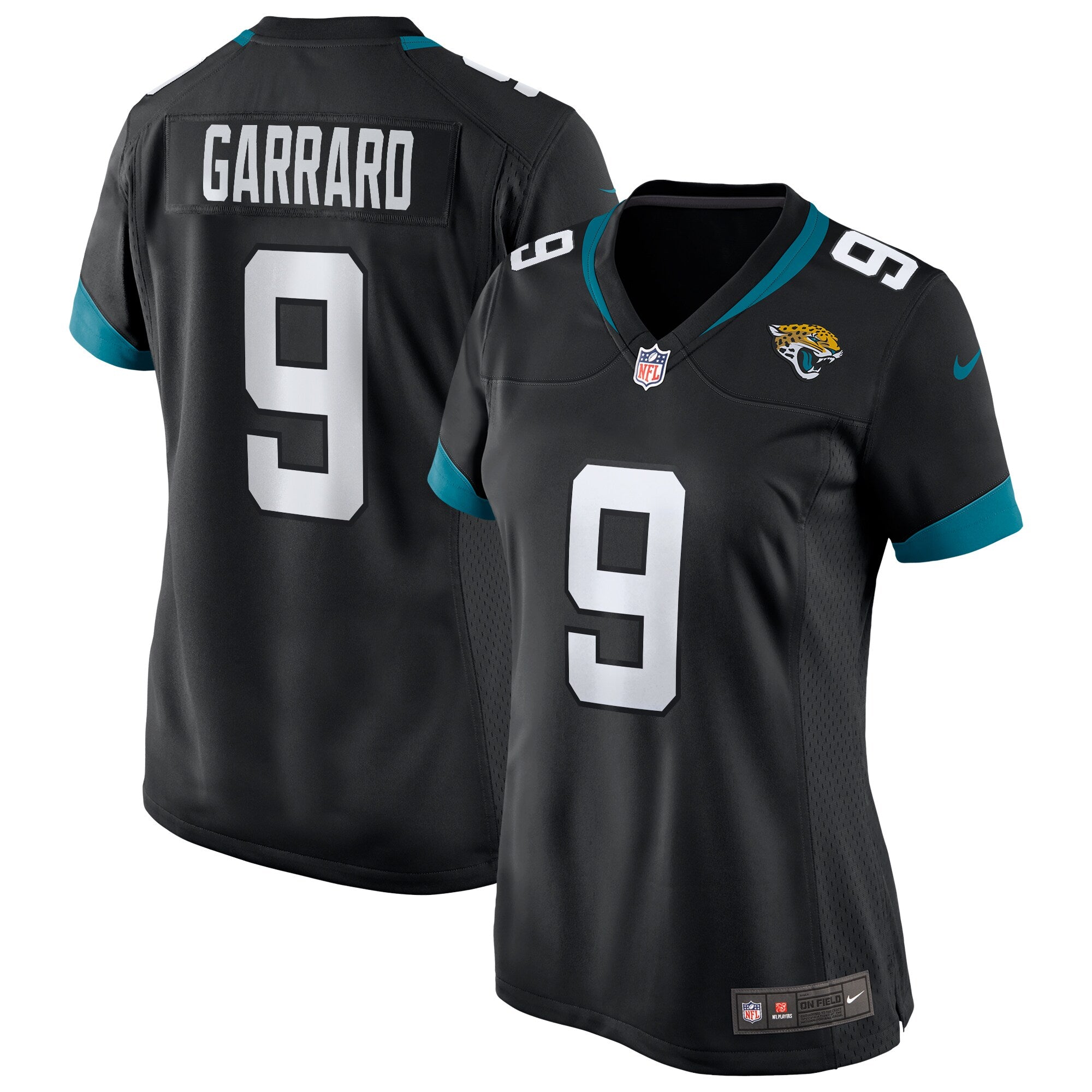 David Garrard Jacksonville Jaguars Nike Women s Game Retired Player Jersey   Black