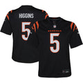 Tee Higgins Cincinnati Bengals Nike Youth Game Jersey   Black