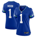 Warren Moon Seattle Seahawks Nike Women s Throwback Retired Player Game Jersey Royal
