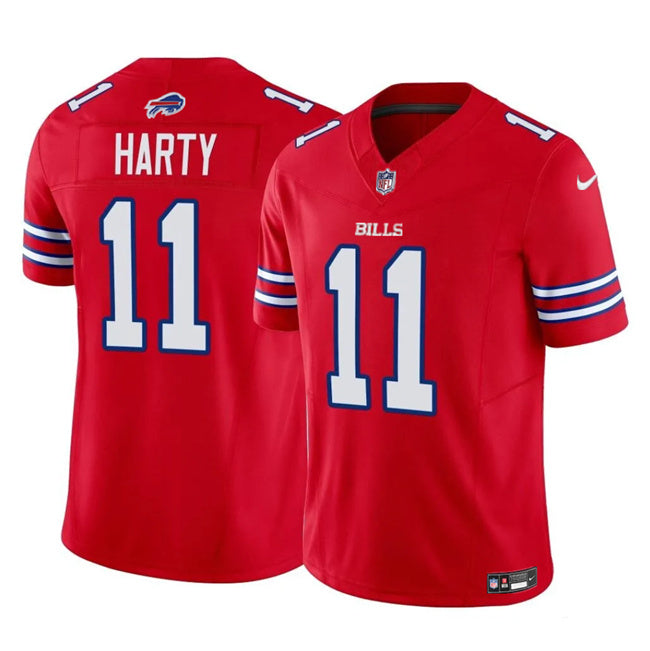 Men s Buffalo Bills Deonte Harty Red 2023 Vapor Untouchable Limited  Stitched Jerseys