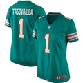 Women s Nike Tua Tagovailoa Aqua Miami Dolphins Alternate Game Jersey