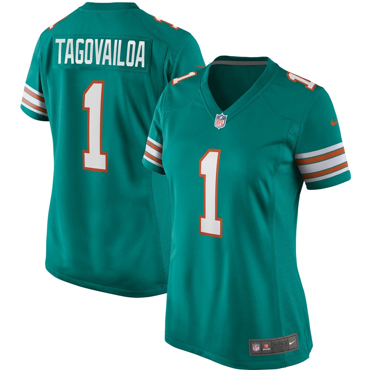 Women s Nike Tua Tagovailoa Aqua Miami Dolphins Alternate Game Jersey