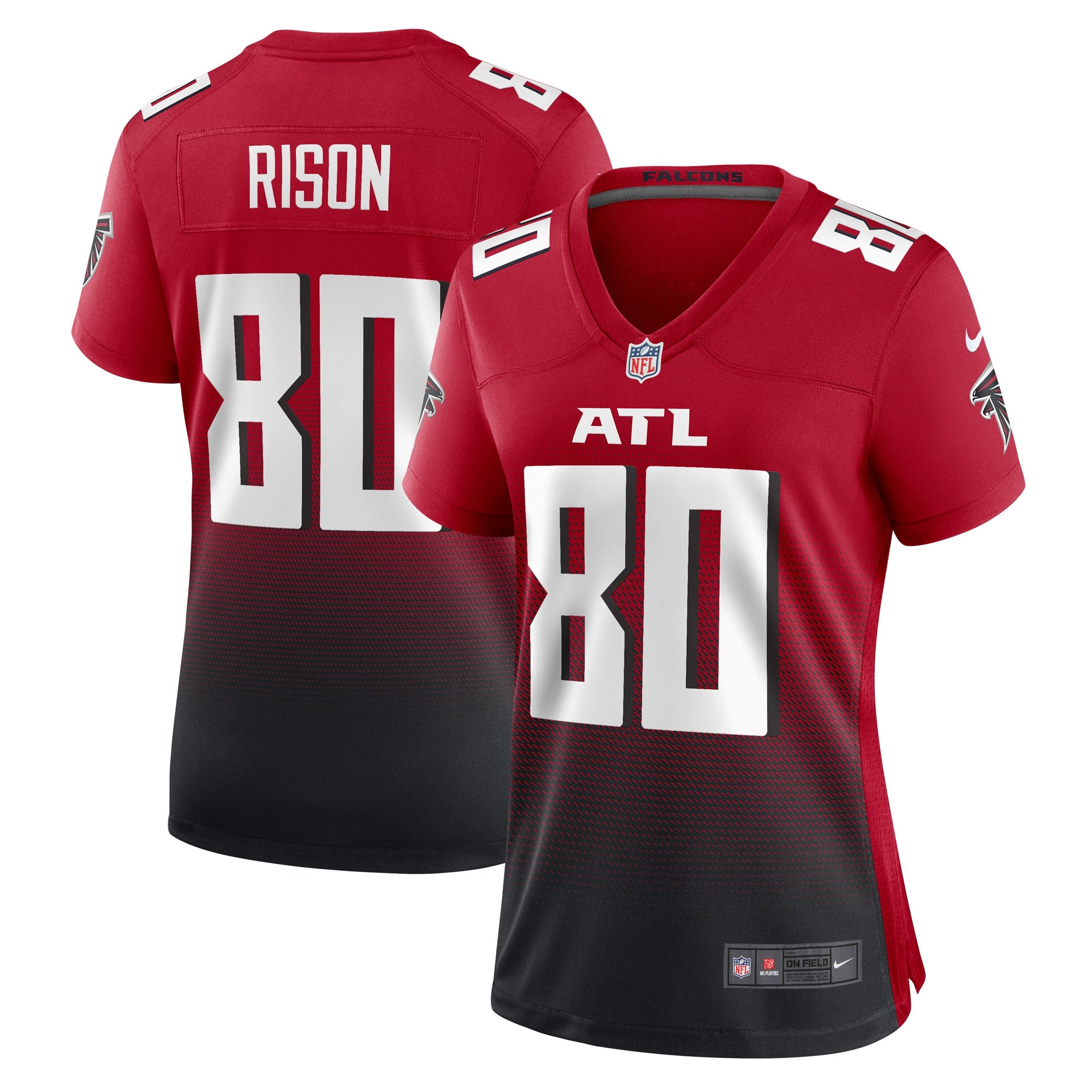 Andre Rison Atlanta Falcons Nike Women s Retired Player Jersey   Red