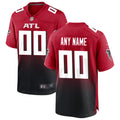 Atlanta Falcons Nike Alternate Custom Game Jersey   Red