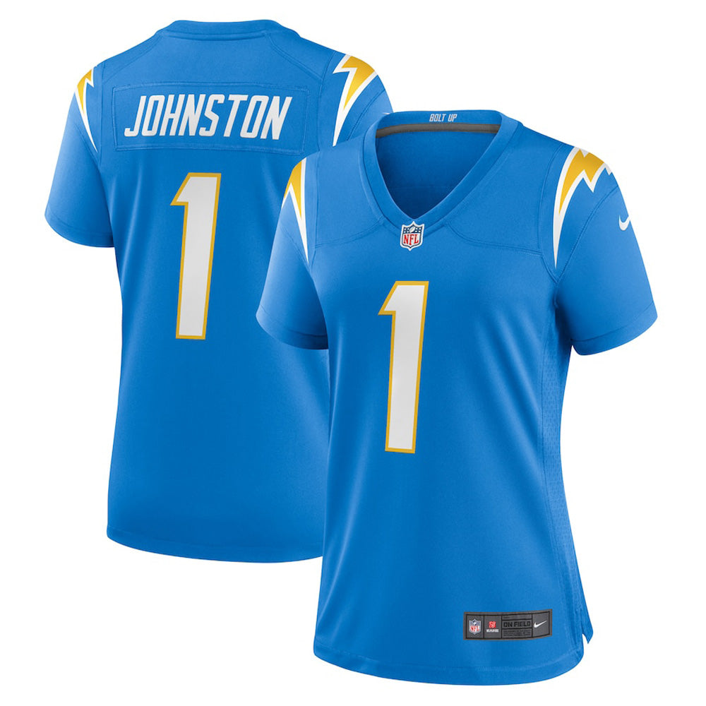 Women s Los Angeles Chargers Quentin Johnston Game Jersey   Powder Blue