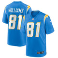 Men s Nike Mike Williams Powder Blue Los Angeles Chargers Game Jersey