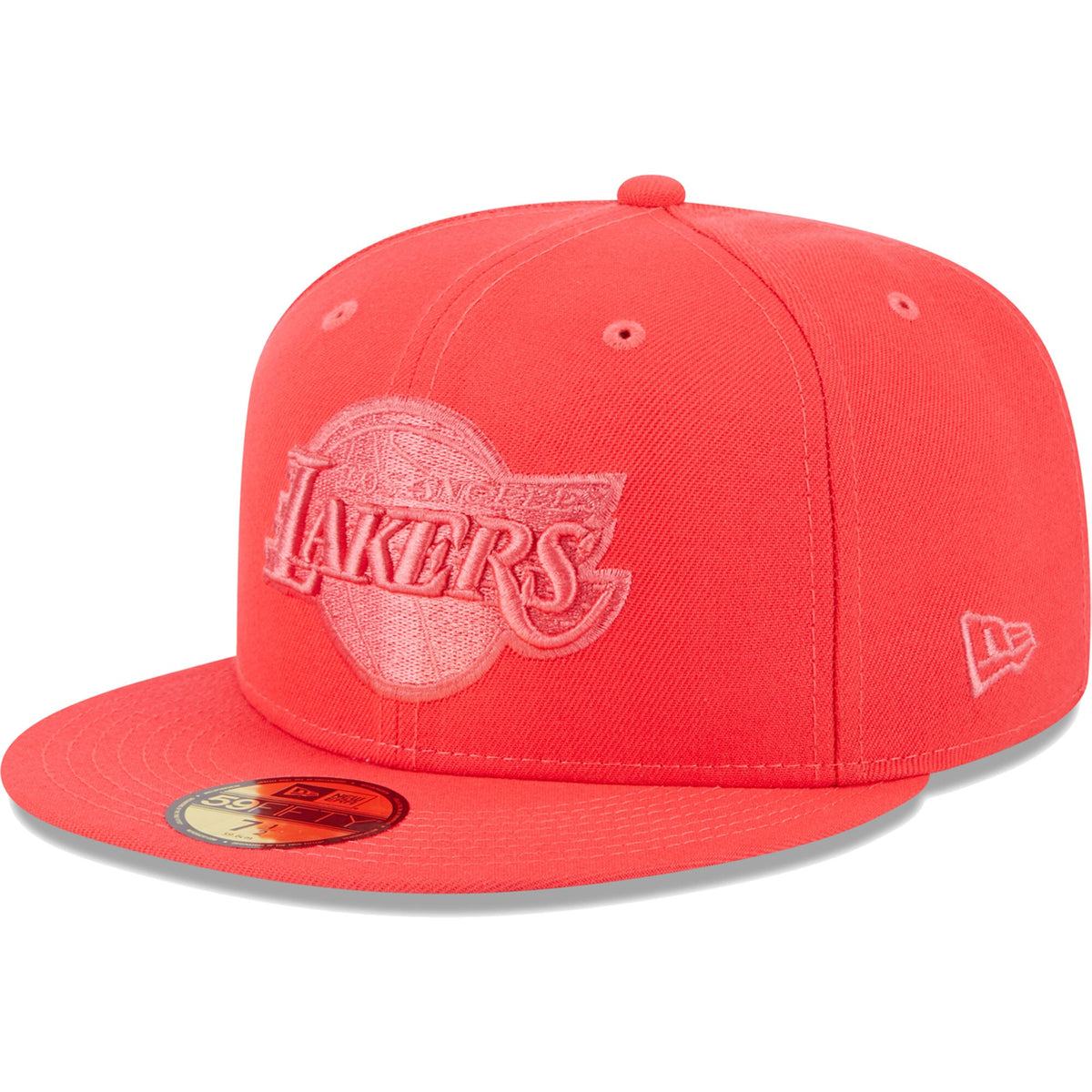 Los Angeles Lakers New Era Spring Color Pack 59FIFTY Fitted Hat - Red