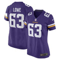 Vederian Lowe Minnesota Vikings Nike Women s Game Player Jersey   Purple