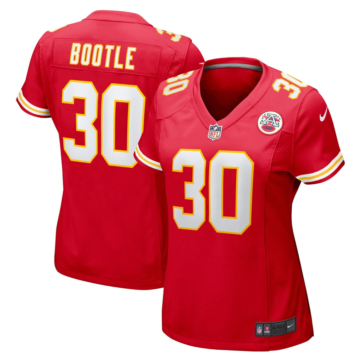 Women s Nike Dicaprio Bootle Red Kansas City Chiefs Home Game Player Jersey