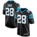 Mike Davis Carolina Panthers Nike Game Jersey   Black